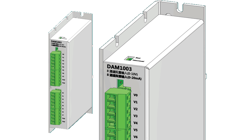 8通道±10V輸入，8通道±20mA